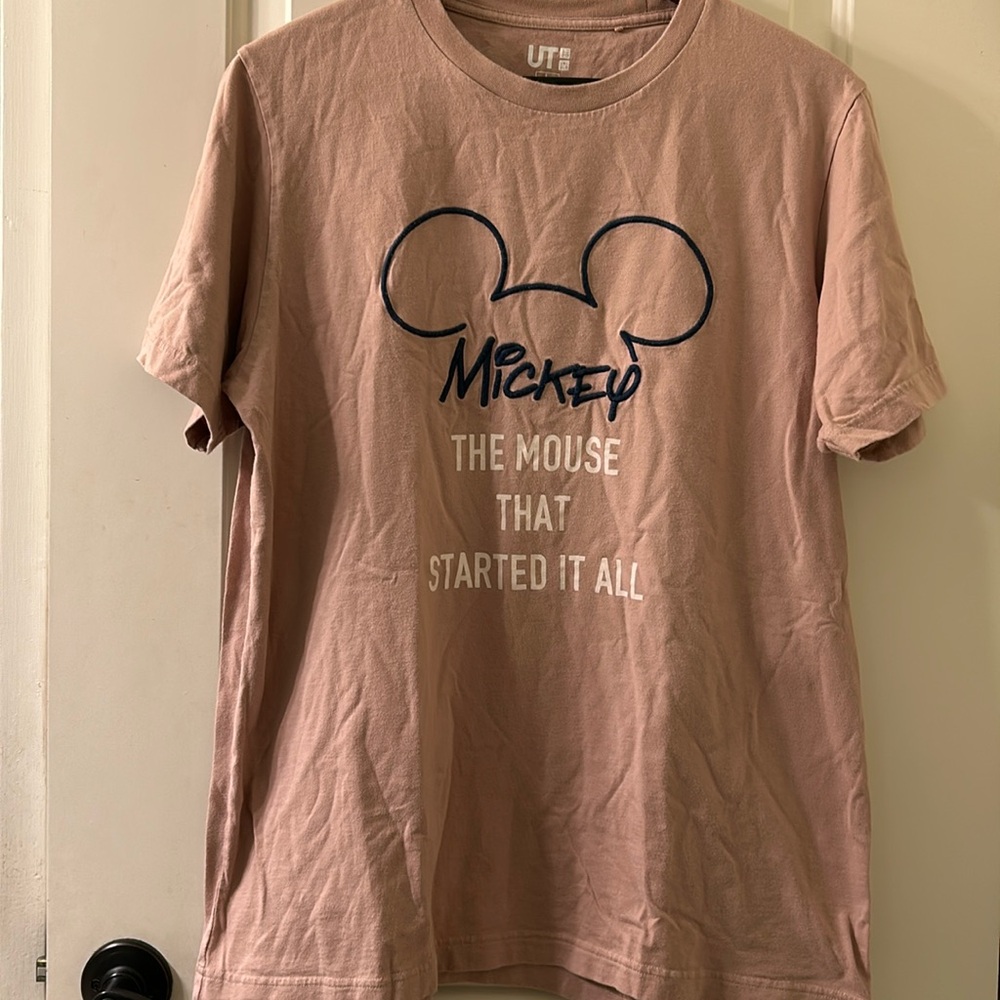 DISNEY X UNIQLO Mickey the Mouse that Started it All Tee, Sz L